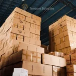 caixas de papelão para embarques e embalagens