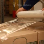 filme stretch convencional e pigmentado