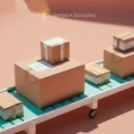 caixas de papelão para embarque e embalagens