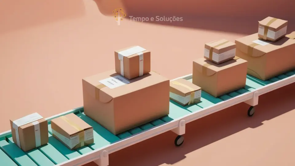 caixas de papelão para embarque e embalagens