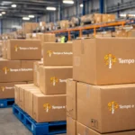 Caixas de papelão para embarque e embalagens